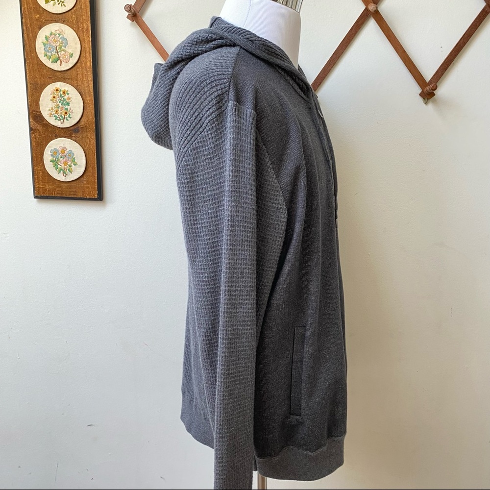 NWT Zachary Prell Cotton Cashmere Zip Hoodie - Picture 7 of 16